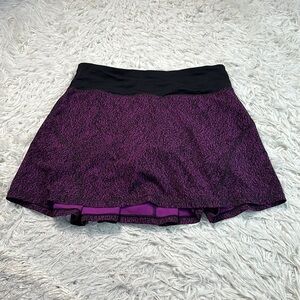 Lululemon Circuit Breaker Skirt (Tall) (15") Circuit Aurora Black / Black